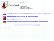 Tablet Screenshot of centroconsult.sk